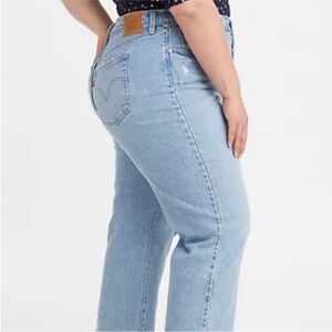 Levi's Light Blue Straight Leg Jeans